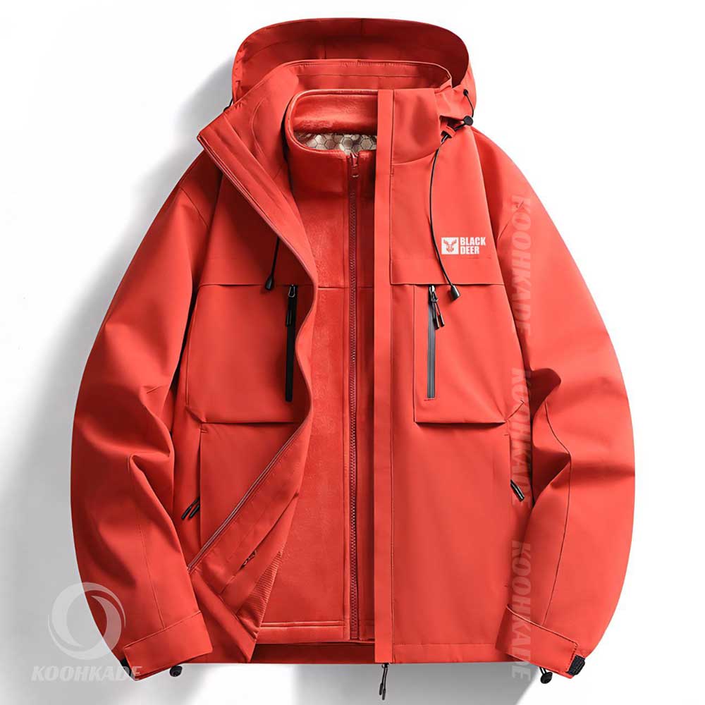 کاپشن دوپوش Black Deer مدل M-S550|کاپشن دو رو مردانه بلک دیر|کاپشن اسپرت دو رو|کاپشن ضد آب مردانه|کاپشن دو طرفه مردانه|خرید کاپشن زمستانی مردانه