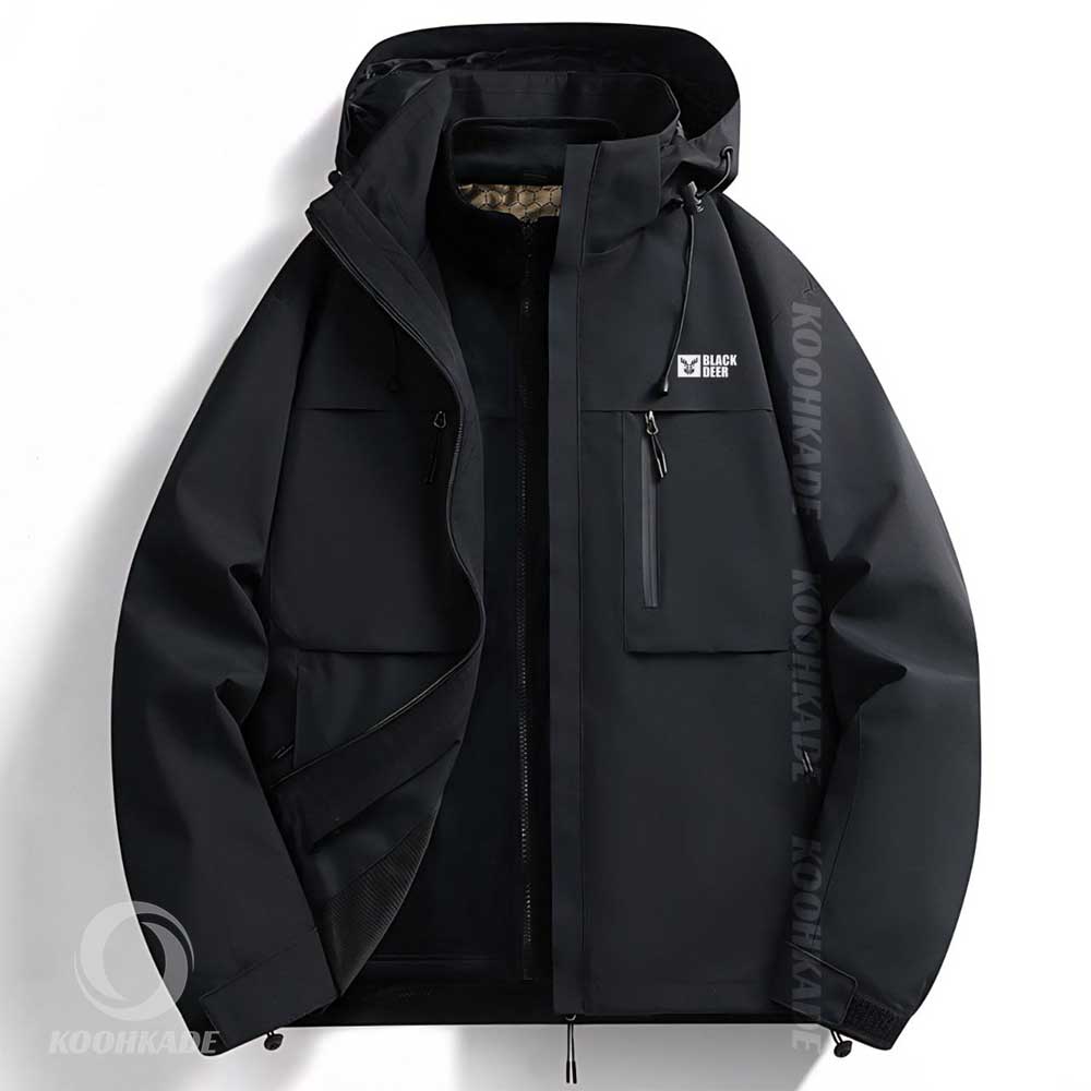 کاپشن دوپوش Black Deer مدل M-S550|کاپشن دو رو مردانه بلک دیر|کاپشن اسپرت دو رو|کاپشن ضد آب مردانه|کاپشن دو طرفه مردانه|خرید کاپشن زمستانی مردانه