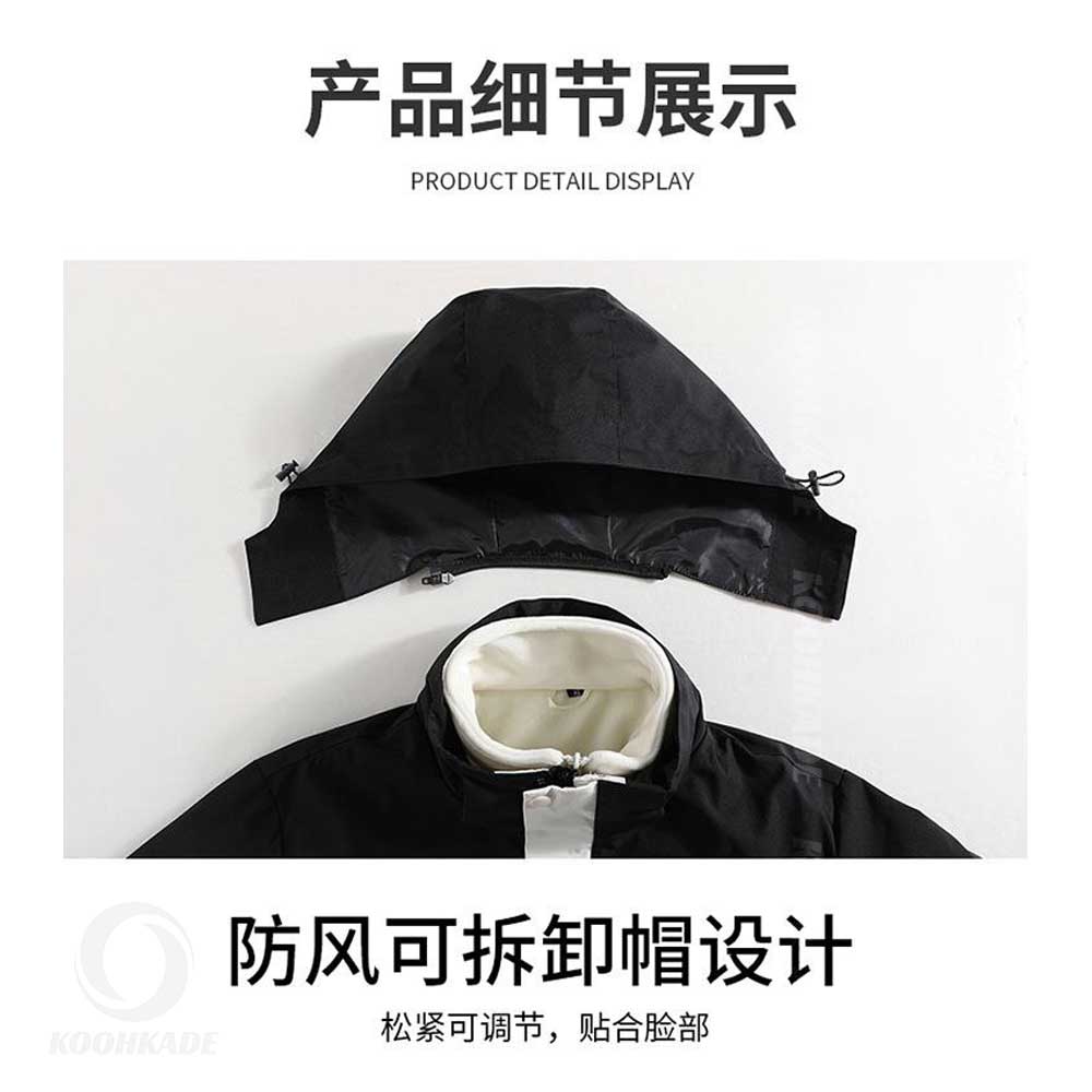 کاپشن دو پوش BLACKDEER M9968-1|کاپشن دو رو مردانه بلک دیر|کاپش