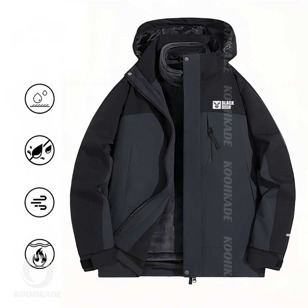 کاپشن دو پوش BLACKDEER M9968-1|کاپشن دو رو مردانه بلک دیر|کاپش