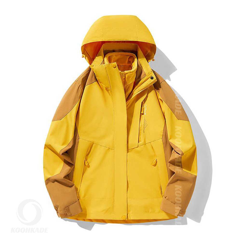 کاپشن دو پوش M-1818 OUTDOOR|کاپشن دو رو مردانه بلک دیر|کاپش