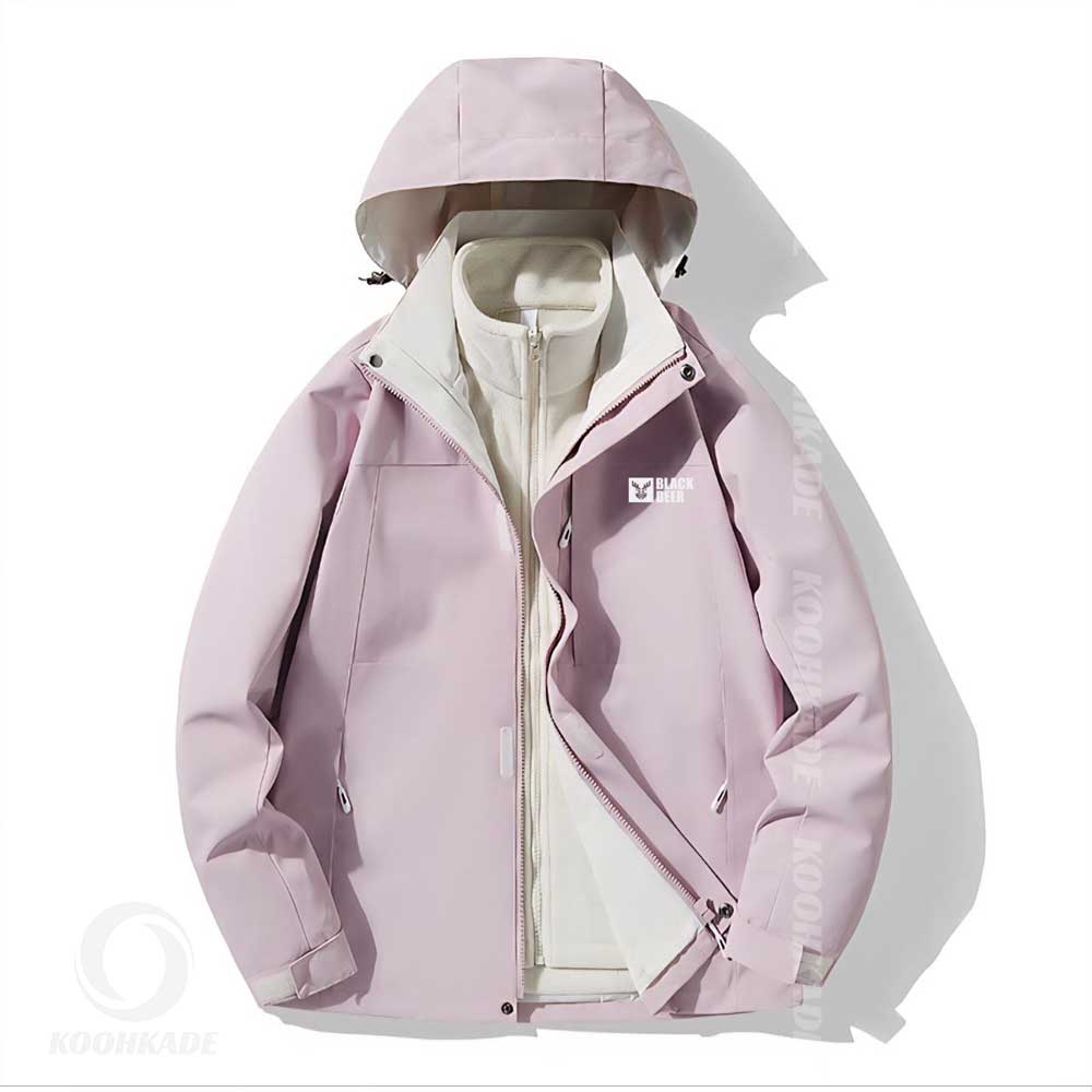 کاپشن دوپوش BLACK DEER K09|کاپشن دو رو مردانه بلک دیر|کاپش