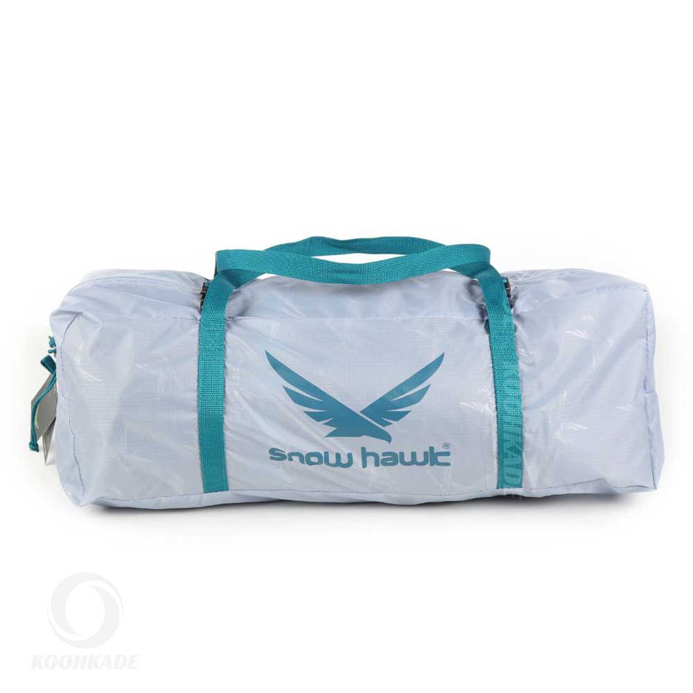 چادر سه نفره SNOWHAWK Green Nature T5113|چادر دو پوش 4 نفره انباری داری گرین نیچر اسنوهاک |چادر طبیعتگردی اسنوهاک سه نفره