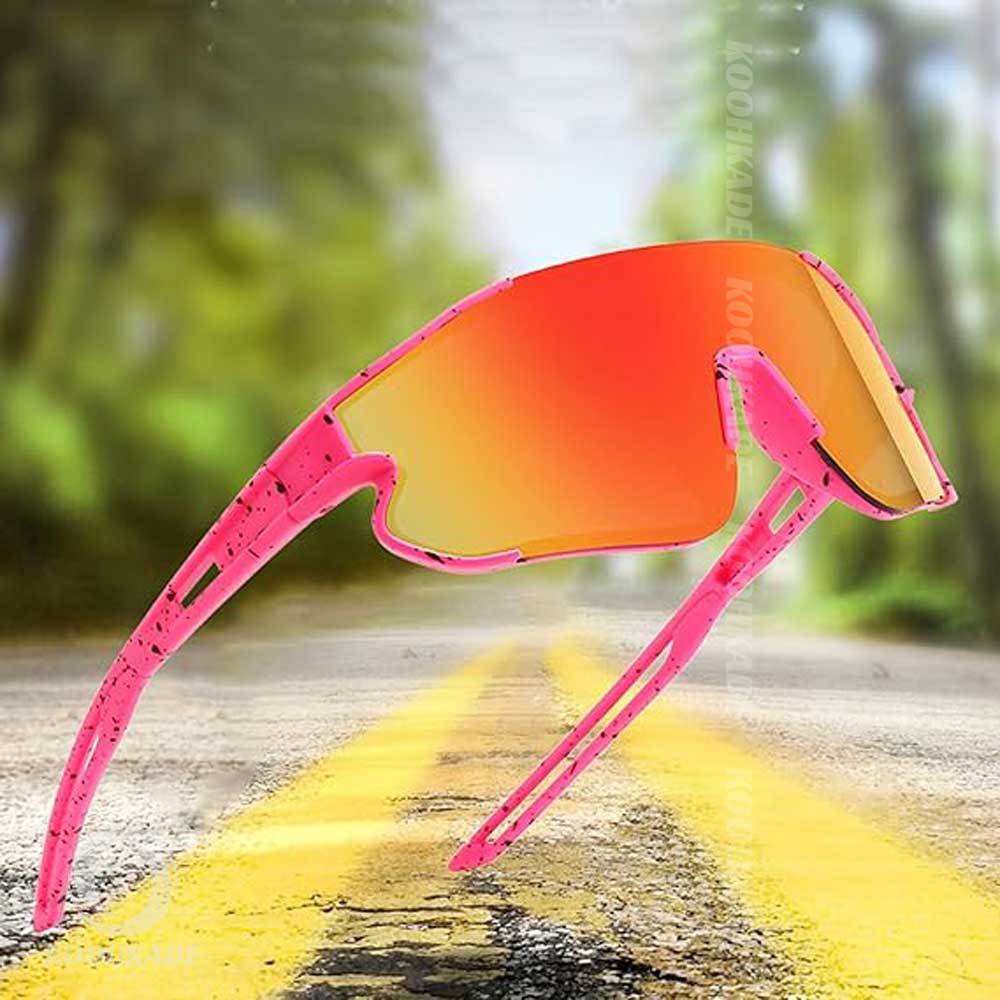 عینک ورزشی OEM 9007| عینک دوچرخهسواری حرفهای | عینک ورزشی پلاریزه | عینک UV400 | عینک لنز پلیکربنات | عینک فریم TR90 | عینک مناسب آقایان و بانوان