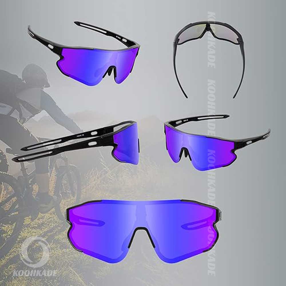 عینک ورزشی OEM 9006| عینک دوچرخهسواری حرفهای | عینک ورزشی پلاریزه | عینک UV400 | عینک لنز پلیکربنات | عینک فریم TR90 | عینک مناسب آقایان و بانوان