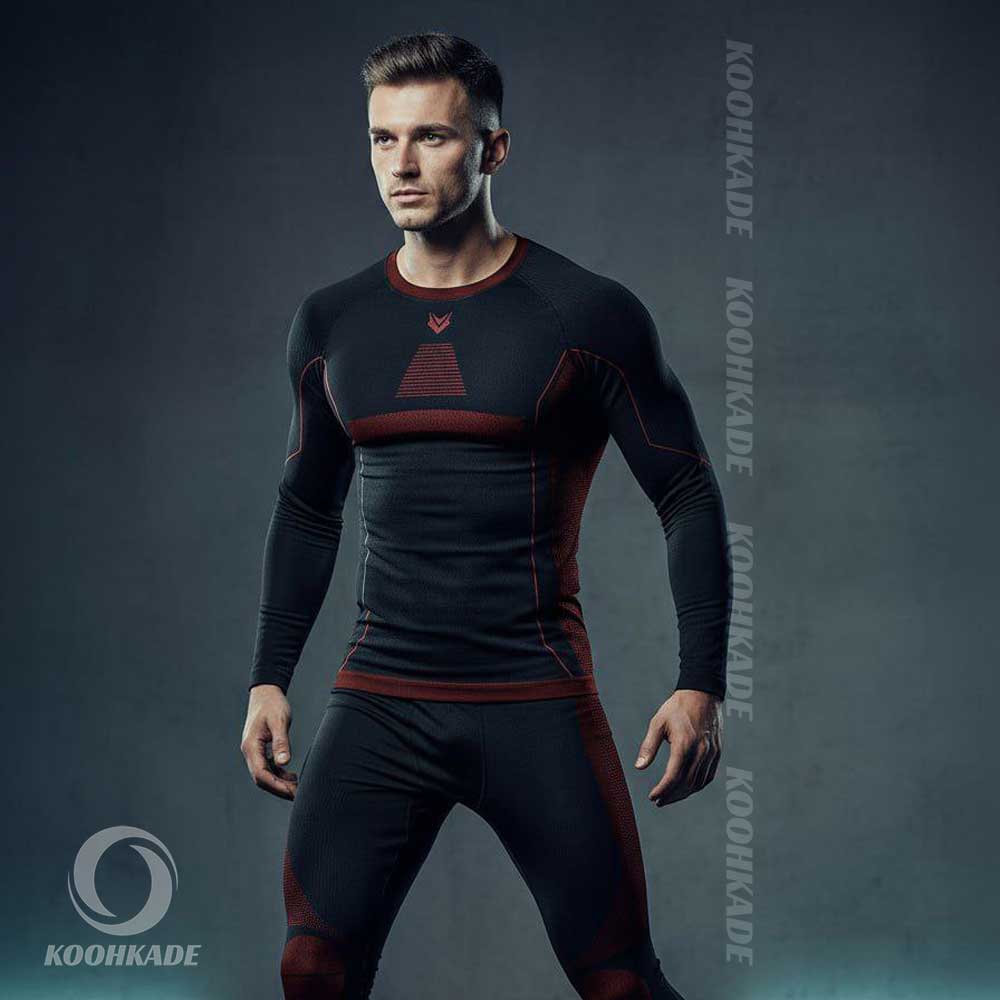 بیس لایر مردانه کاراکال C3130A|لباس زیر حرارتی|بیسلایر کوهنوردی |لایه اول ورزشی|لباس حرارتی زمستانی | بیسلایر نایلونی، خرید اقساطی کوهنوردی کوهکده