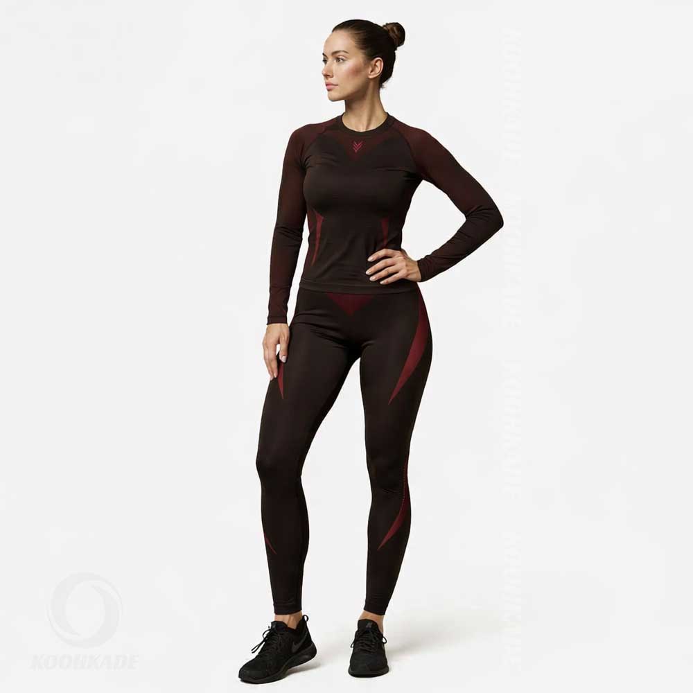 بیس لایر زنانه کاراکال C3130B|لباس زیر حرارتی|بیسلایر کوهنوردی |لایه اول ورزشی|لباس حرارتی زمستانی | بیسلایر نایلونی، خرید اقساطی کوهنوردی کوهکده