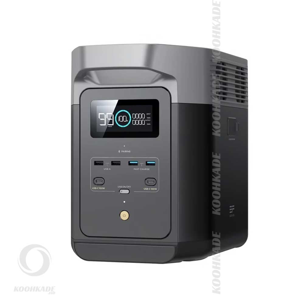 پاور استیشن EcoFlow DELTA 2 Portable| خرید پارو ژنراتور مناسب کمپینگ | پاور استیشن اکو فلو دلتا 2 مناسب کمپ و طبیعتگردی | خرید اقساطی پاور استیشن