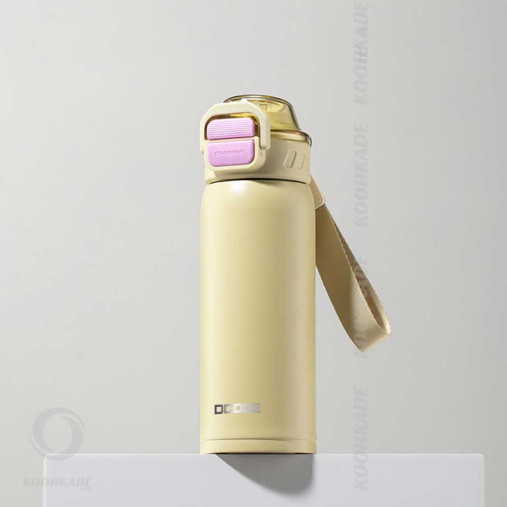 ماگ عایق دار دو حالته DODGE Dual-Drink Insulated|قمقمه استیل |قمقمه مسافرتی |ماگ نوشیدنی گرم و سرد |ماگ قهوه | لیوان کمپینگ و کوهنوردی