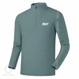 تیشرت نیم زیپ مردانه BLACK DEER A5|تیشرت نیم زیپ تابستانه