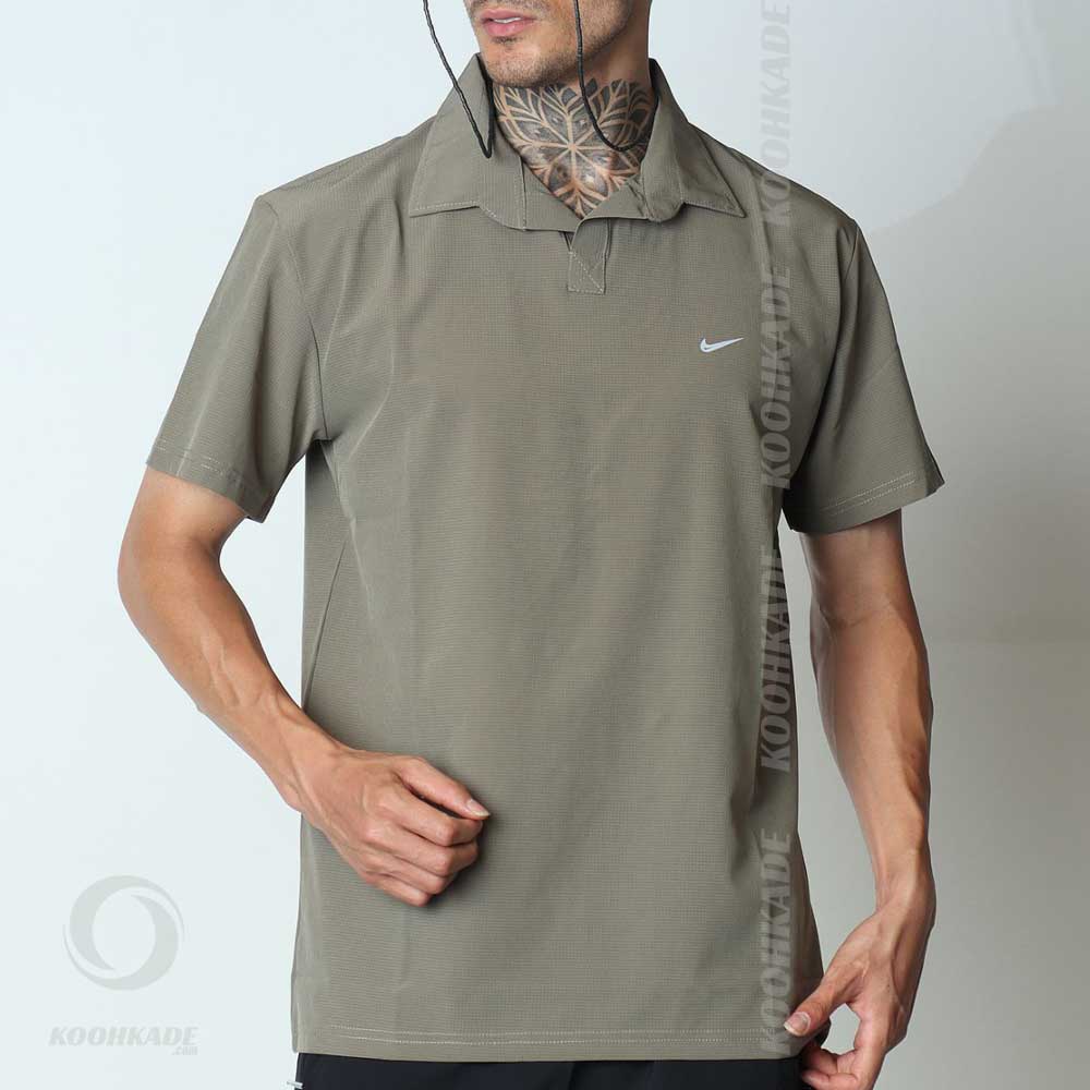 تیشرت یقه دار آیرو NIKE|تیشرت نایک|تیشرت زنانه نایک| تیشرت مردانه نایک| تیشرت سوزنی نایک|خرید تیشرت فلامنت نایک| قیمت تیشرت نایک