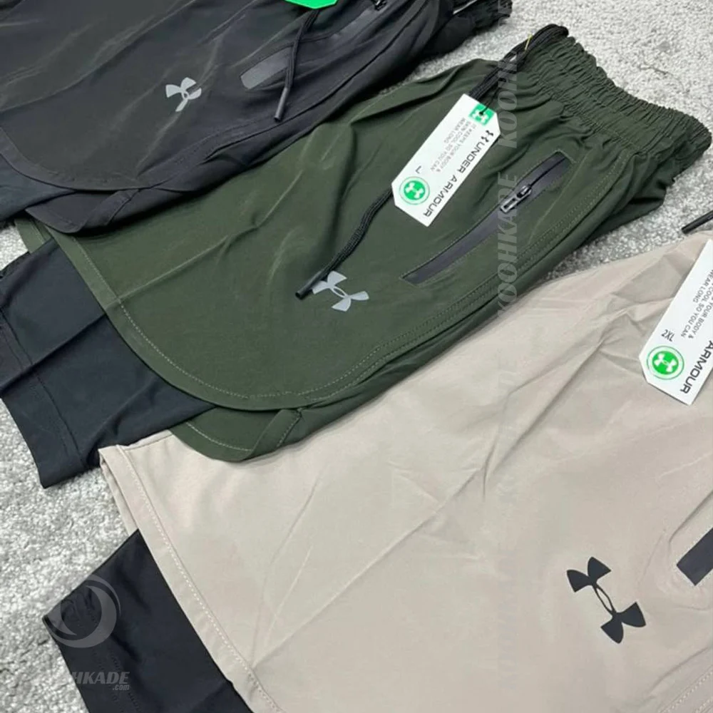 شلوارک ورزشی کشاله دار UNDERARMOR|شلوارک مردانه | شلوارک ورزشی |شلوارک باشگاهی | شلوارک کوهنوردی | شلوارک روزمره | شلوارک پیاده روی | فروشگاه کوهنوردی کوهکده