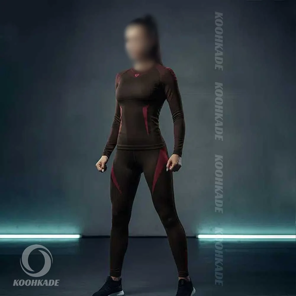 بیس لایر زنانه کاراکال C3130B|لباس زیر حرارتی|بیسلایر کوهنوردی |لایه اول ورزشی|لباس حرارتی زمستانی | بیسلایر نایلونی، خرید اقساطی کوهنوردی کوهکده