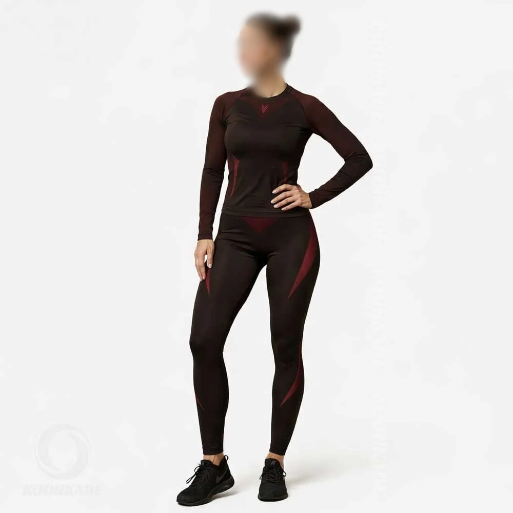 بیس لایر زنانه کاراکال C3130B|لباس زیر حرارتی|بیسلایر کوهنوردی |لایه اول ورزشی|لباس حرارتی زمستانی | بیسلایر نایلونی، خرید اقساطی کوهنوردی کوهکده