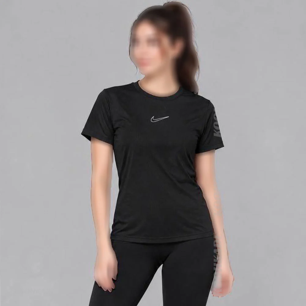 تیشرت سوزنی NIKE C405| خرید تیشرت زنانه نایک | خرید تیشرت ورزشی نایک |تیشرت زنانه نایک | تیشرت ورزشی نایک زنانه | تیشرت ورزشی آستین کوتاه زنانه | کوهکده